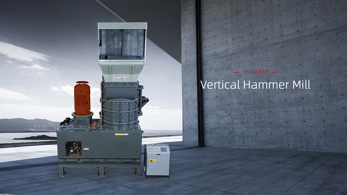 Vertical Shredder (Hammer Mill) 縦型シュレッダー(ハンマーミル)