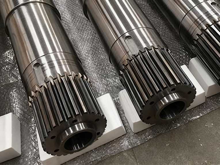 Splined main shaft スプライン主軸