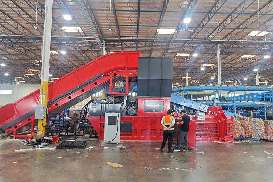 HBA100-110110 Cardboard Baling Machine HBA100-110110 段ボール梱包機