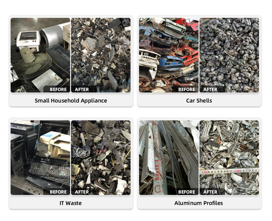 Vertical Shredder Application 縦型シュレッダーの応用