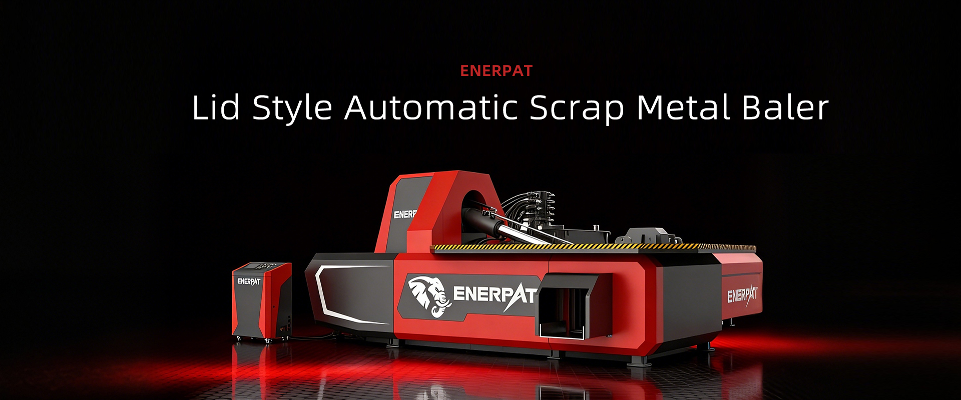 Lid Style Automatic Scrap Metal Baler 蓋式自動スクラップベーラー