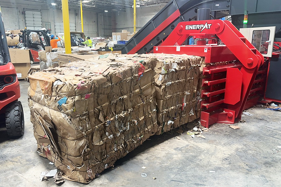 HBA100-110110 Cardboard Baler HBA100-110110 段ボールベーラー