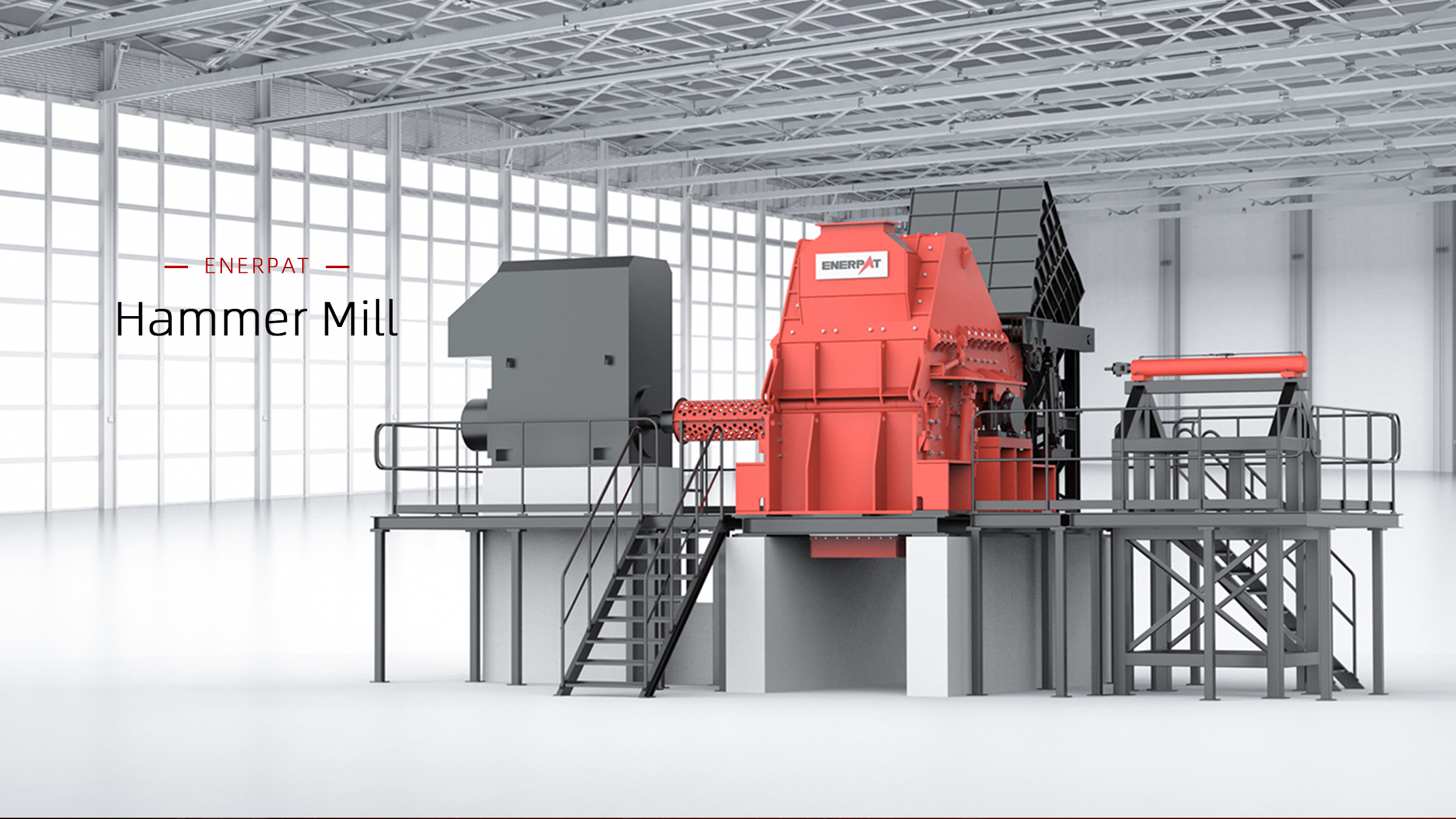 In Stock MSE-H1000 Scrap Metal Hammer Mill for Sale 在庫あり MSE-H1000 スクラップメタルハンマーミル 販売用