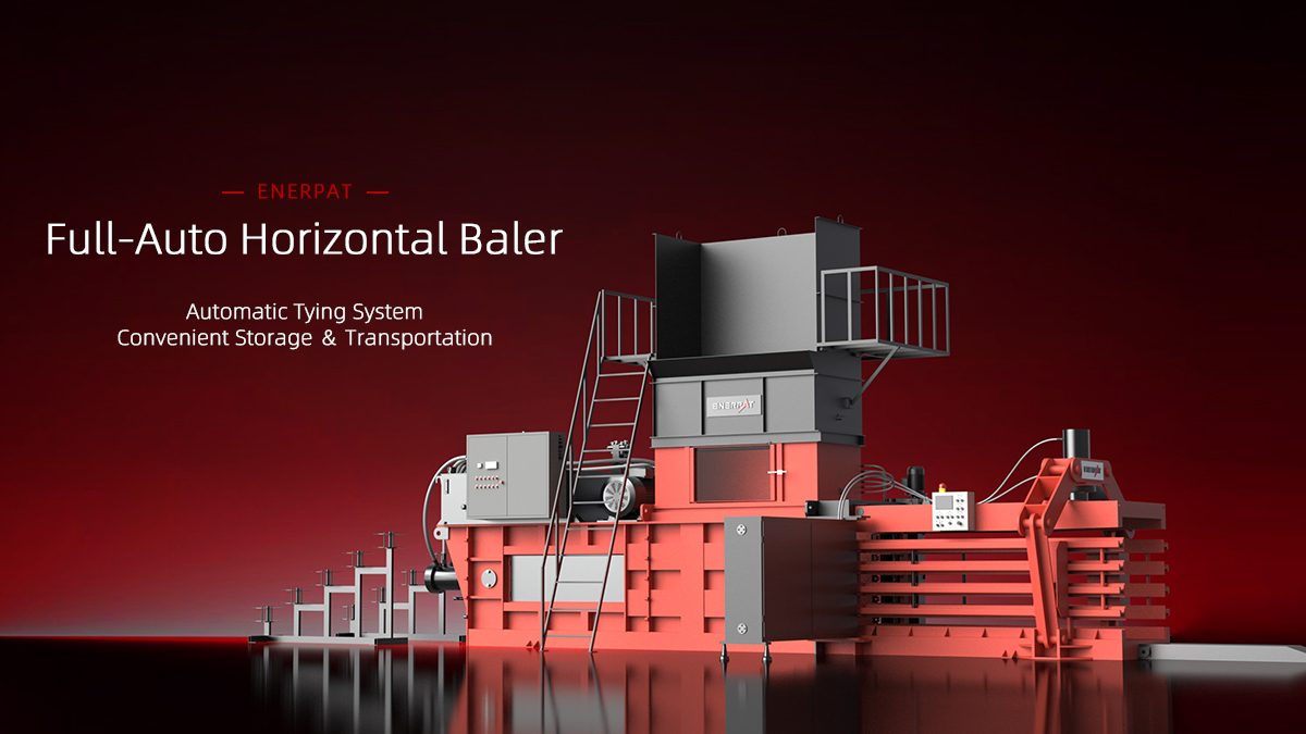 Fully Automatic Horizontal Baler 全自動横型ベーラー
