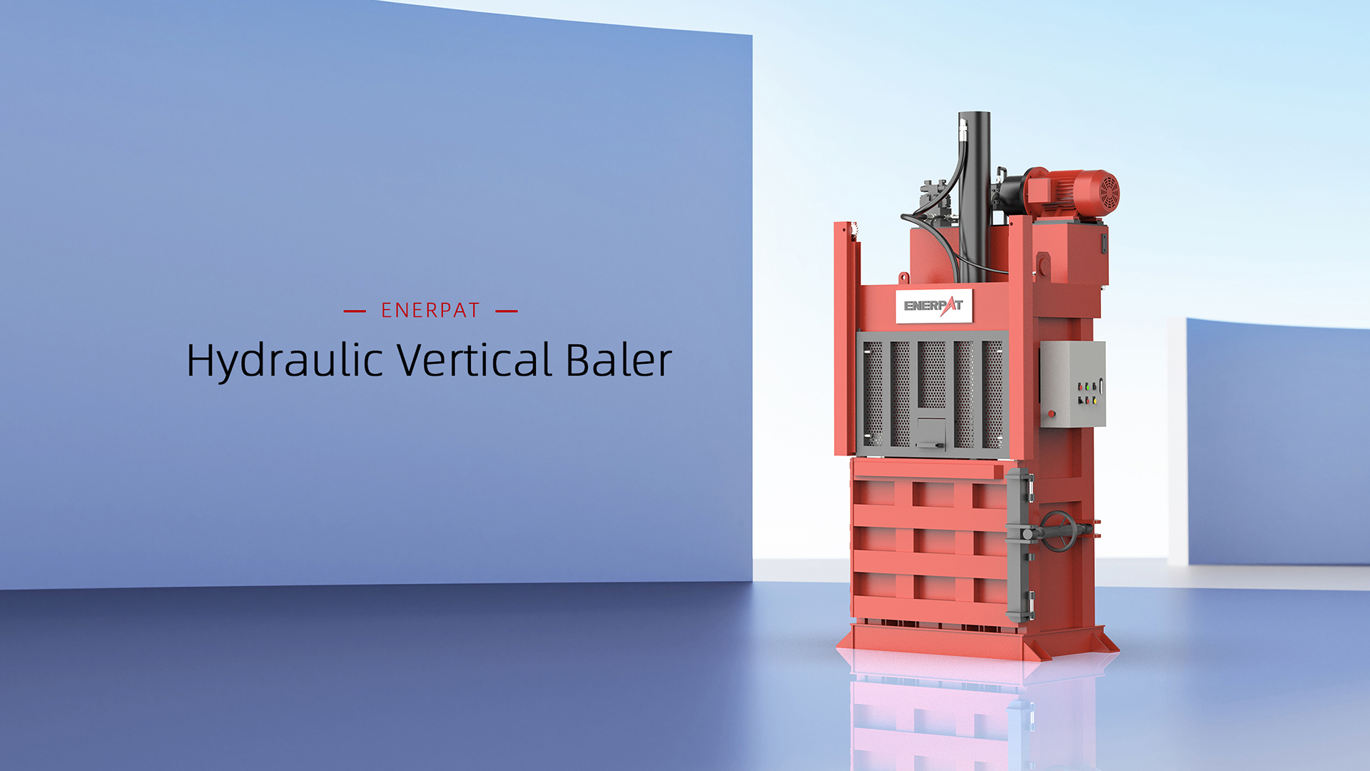 ENERPAT VB-63S Hydraulic Vertical Baler ENERPAT VB-63S 油圧縦型ベーラー