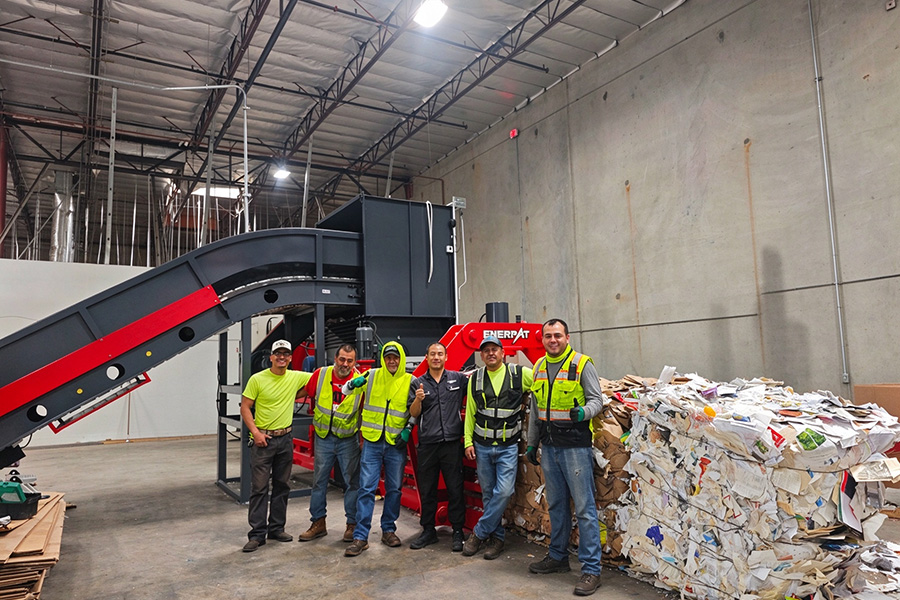 HBA100-110110 Cardboard Baler HBA100-110110 段ボールベーラー