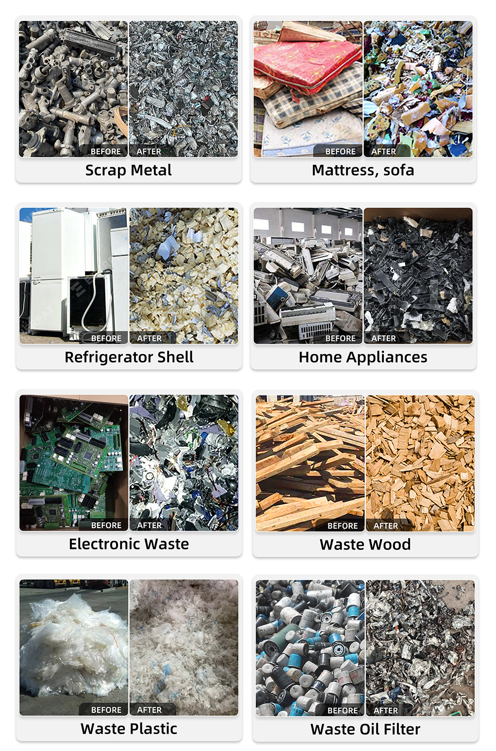Product Applications 製品の用途
