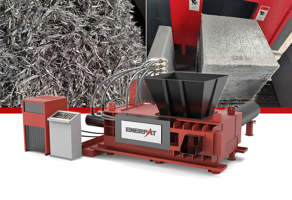 Hopper Style Automatic Metal Baler ホッパー式自動金属ベーラー