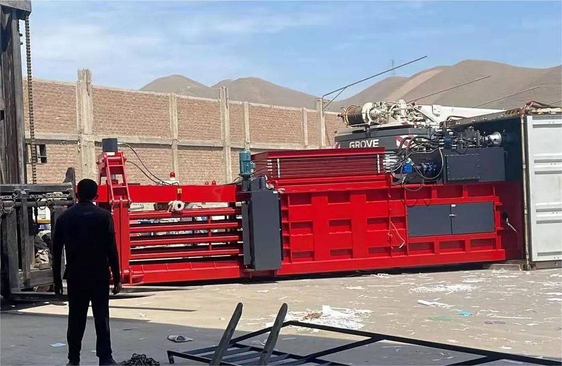 Auto-Tie-Horizontal-Baler-6 オートタイ水平ベーラー6