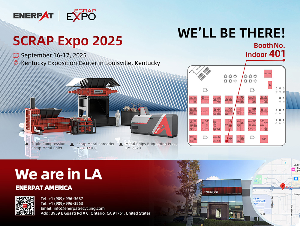 See Enerpat's Heavy-Duty Solutions at WasteExpo 2025! WasteExpo 2025 で Enerpat のヘビーデューティ ソリューションをご覧ください!