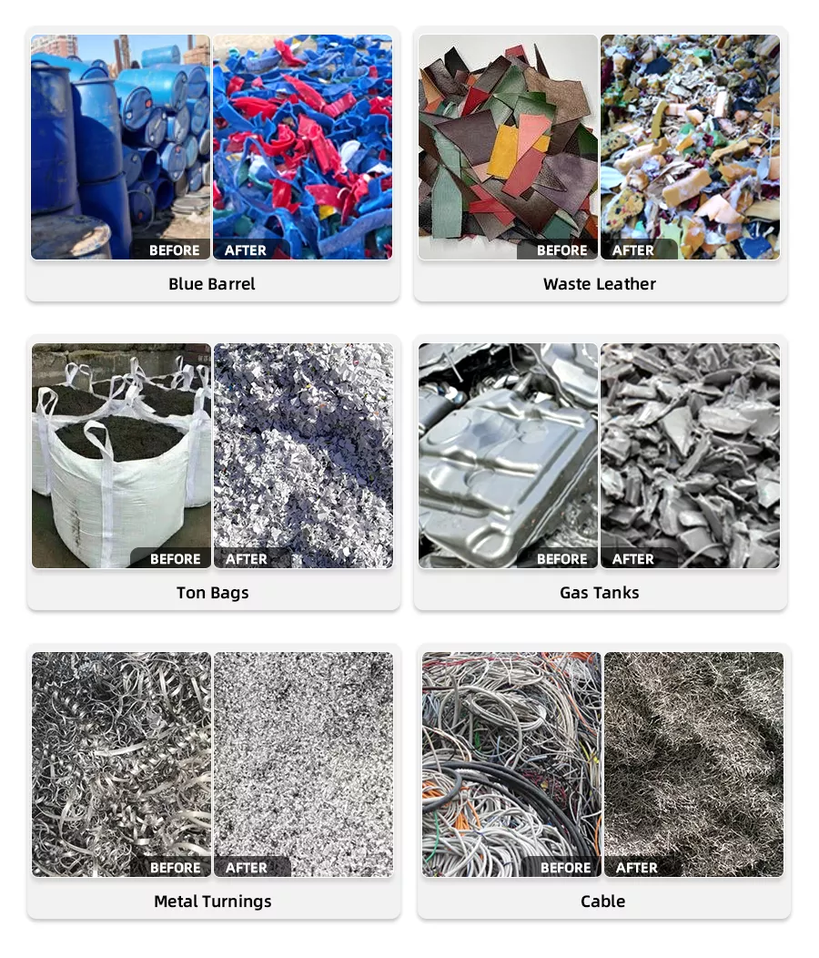 single shaft shredder 一軸シュレッダー