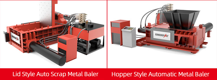 scrap metal baler スクラップメタルベーラー