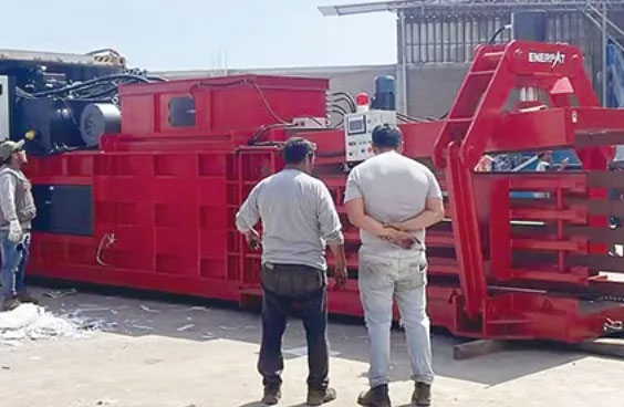 Auto-Tie-Horizontal-Baler-4 オートタイ水平ベーラー 4