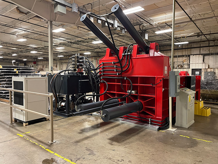 Scrap Iron Baler スクラップ鉄ベーラー