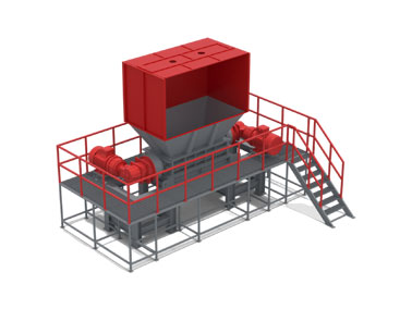 両軸シュレッダー