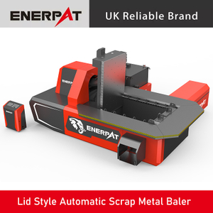 蓋式自動スクラップベーラー 