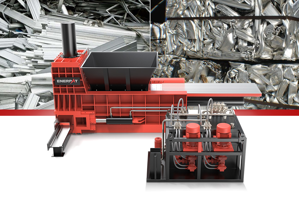 三方向スクラップベーラー（AMB-THシリーズ）