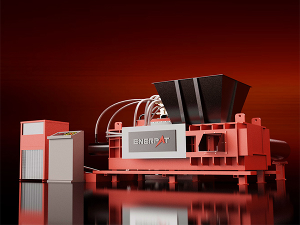 ENERPAT AMB-H2014-250 アルミニウム缶圧縮機は、クウェートの飲料缶工場で効率的なリサイクルを実現するのに役立ちます