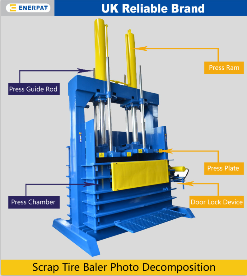 Enerpat Waste Tyre Baler