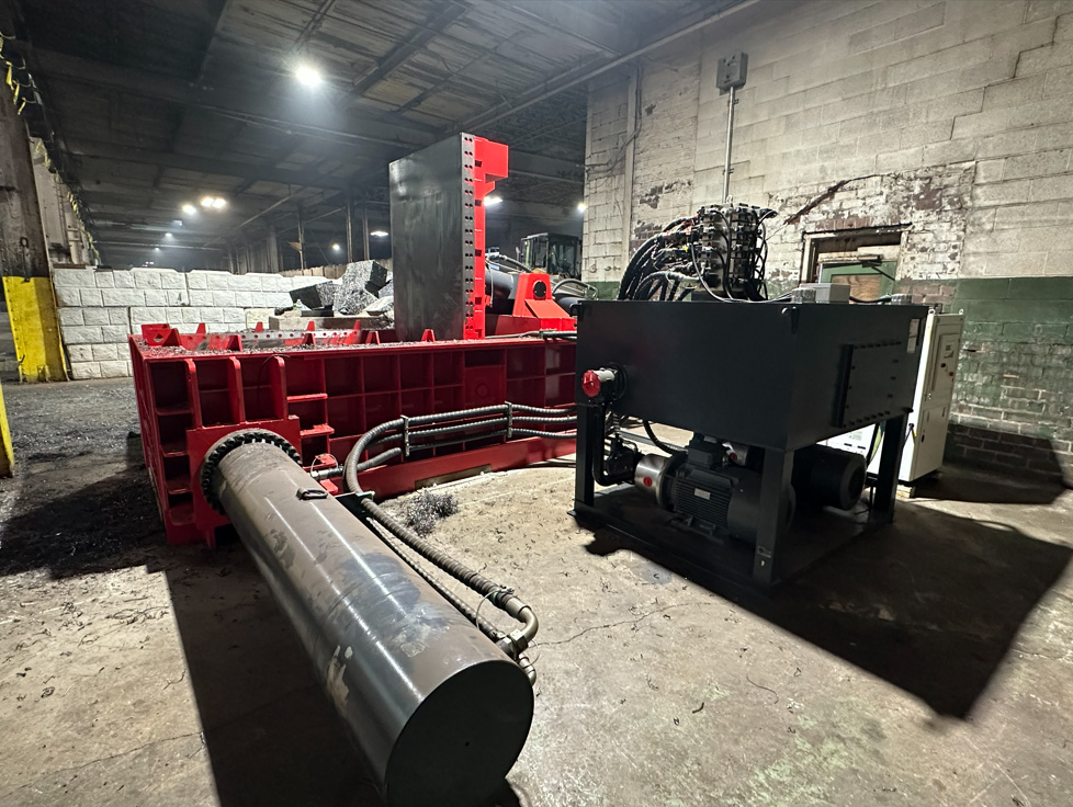 メタルチップベーラー 