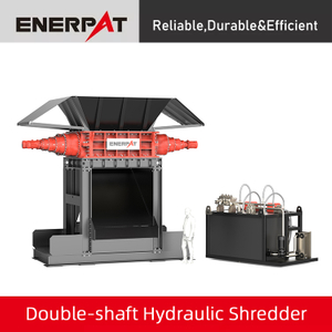 金属スクラップシュレッダー（2軸）