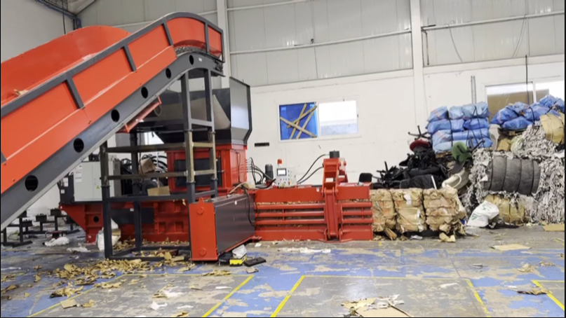 ENERPAT 自動段ボールベーラー