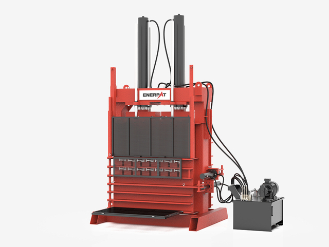 スクラップタイヤベーラー