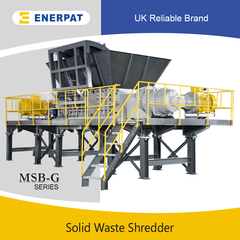 two shaft shredder application