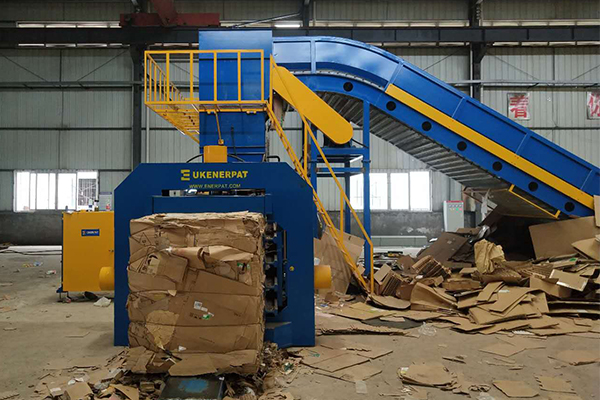 Cardboard Waste Baler