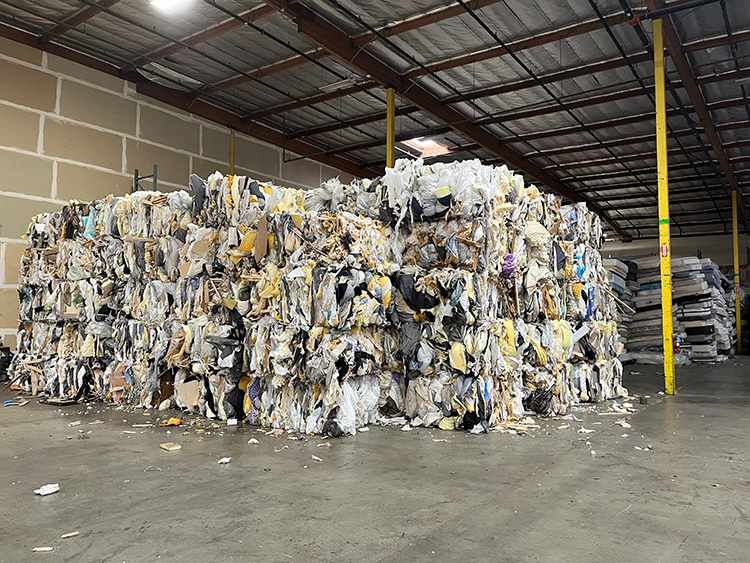 マットレススプリング用メタルベーラーマシン