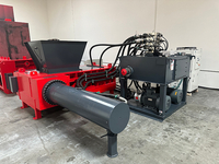 AMB-H1075-100 ホッパーフィードメタルベーリングプレス