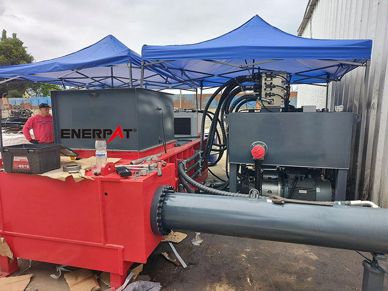 ENERPAT AMB-H1510-160 金属スクラップ梱包プレス機