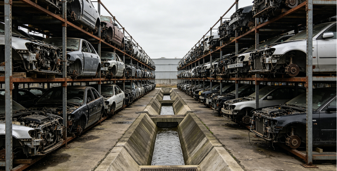 車のリサイクル