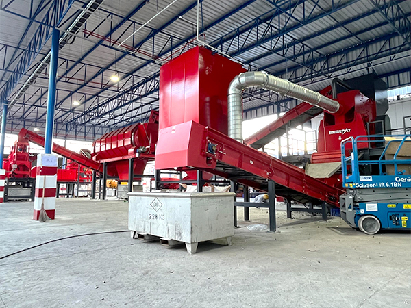 電子廃棄物リサイクルプラント