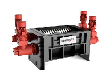 4軸シュレッダー