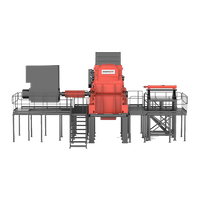 ハンマーミルスクラップカーシュレッダー