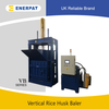 Vertical Rice Hull Baler