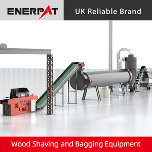 木材の削り出しおよび袋詰め装置