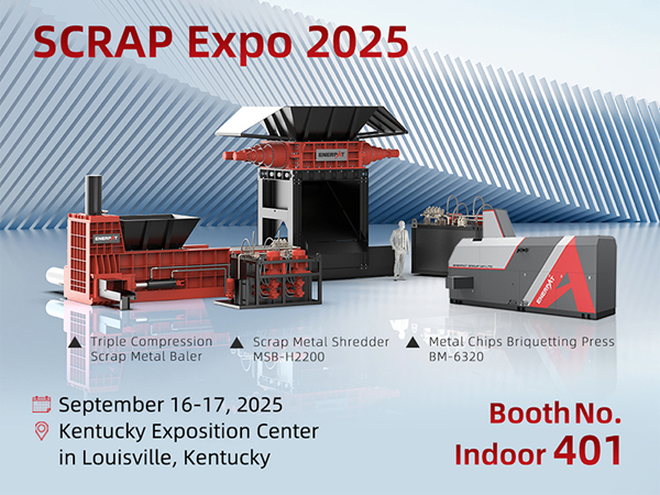 スクラップの課題を乗り越える: WasteExpo 2025 で Enerpat のヘビーデューティ ソリューションをご覧ください!