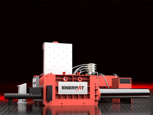 Enerpat の油圧スクラップ梱包プレス機がオーストラリアでマットレス スプリングの効率的なリサイクルを実現