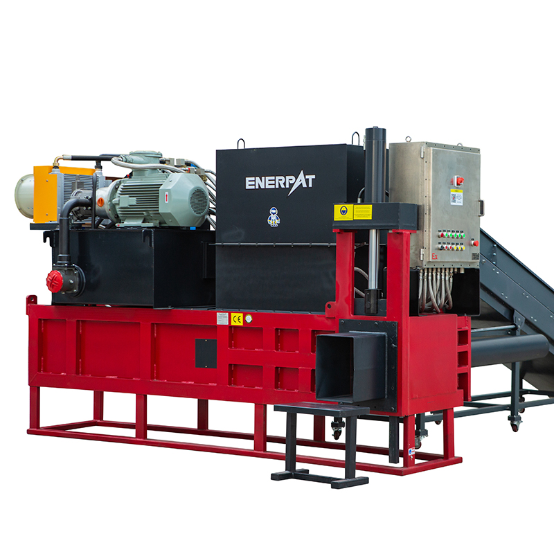 ENERPAT HBA-B90 袋詰めプレス機が韓国へ向かう