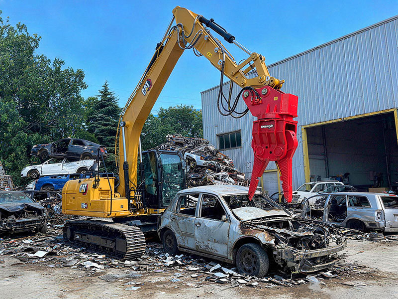 車両解体ハサミ