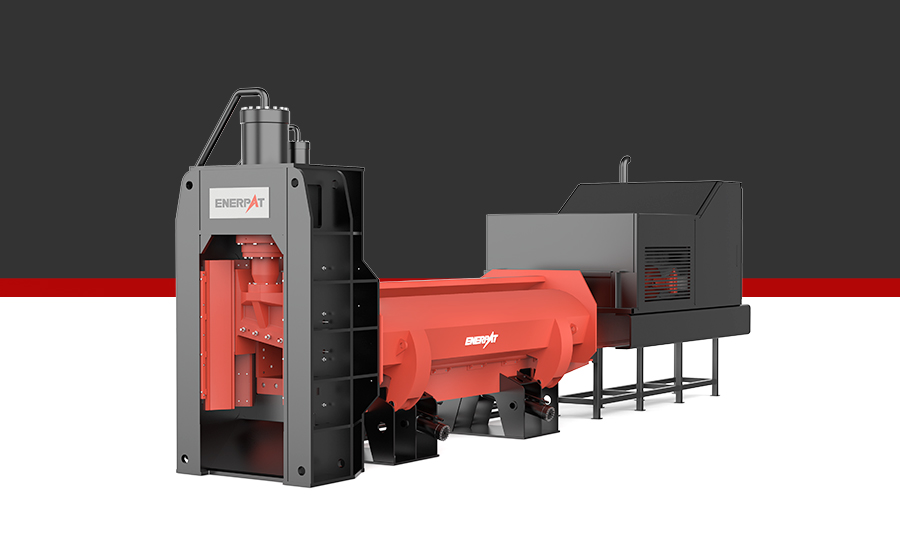 スクラップメタル梱包シャー