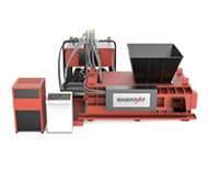 チップ圧縮&梱包機 