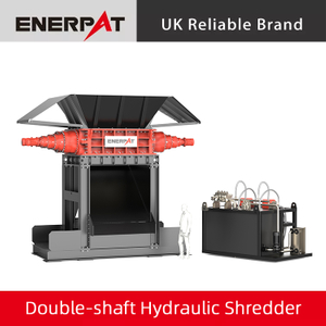 金属スクラップシュレッダー（2軸）