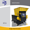 Economy Wood Pallet Single Shaft Shredder 