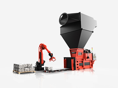 アルミ箔圧縮パレタイジングライン