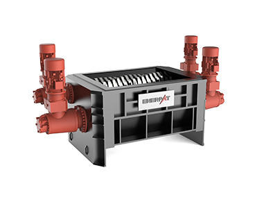 四軸シュレッダー