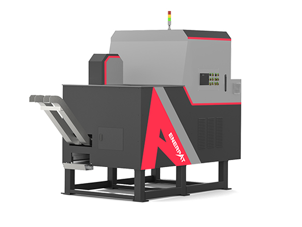 ダブル出力メタルチップコンパクター