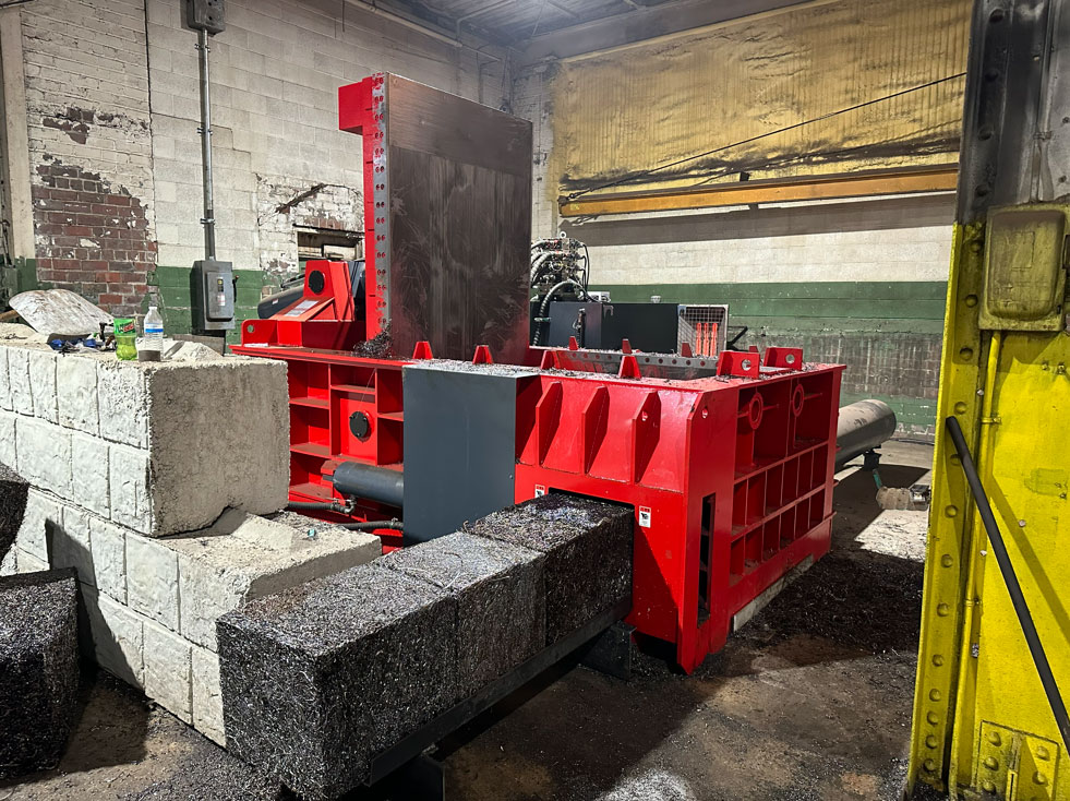 蓋式自動金属ベーラー メーカー